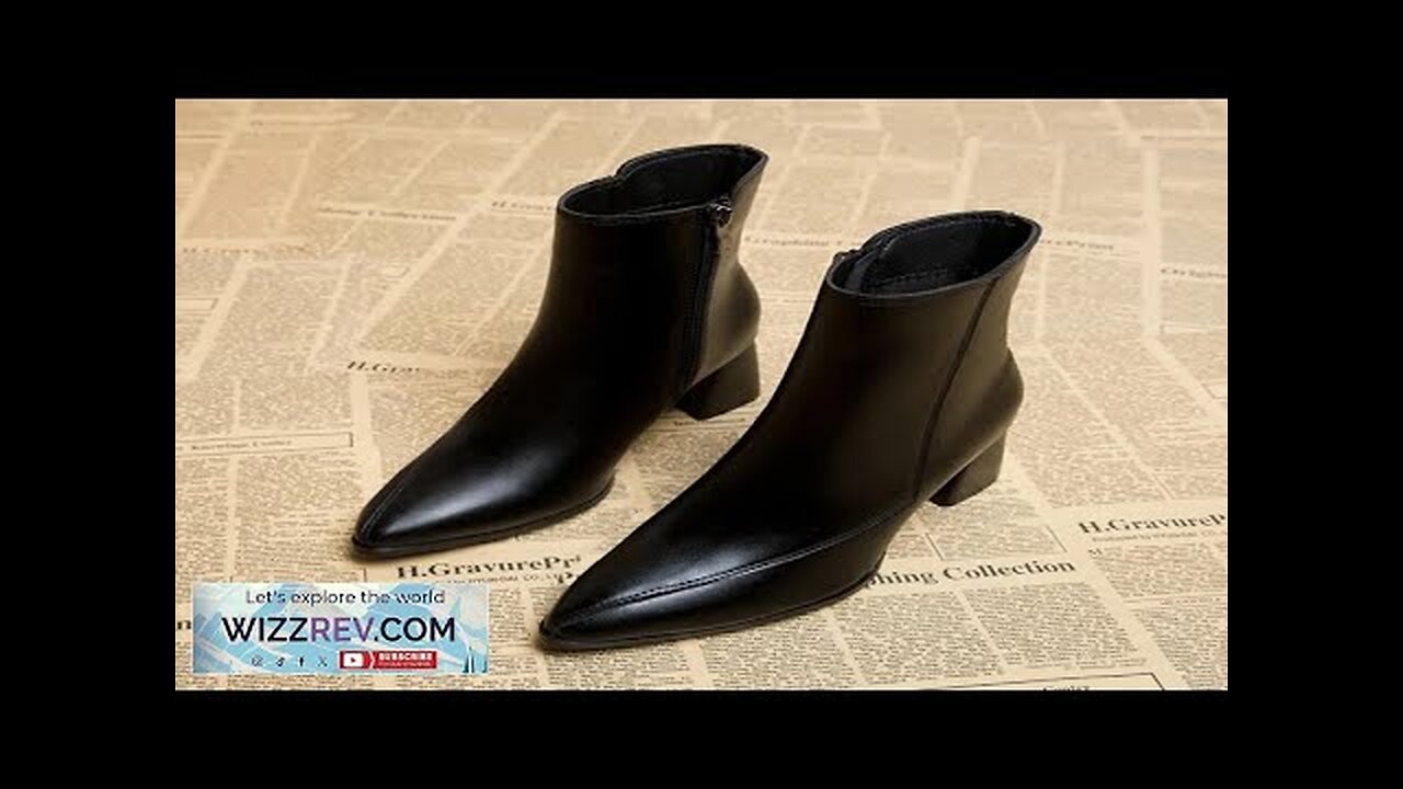 2023 Spring and Autumn New British Style Thin and Thin Women's Boots Review