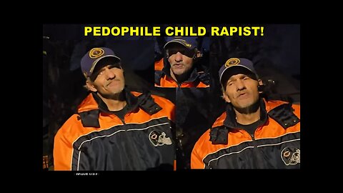 Pedophile Child Rapist Balls Up & Throws A Tantrum When Caught Sneaking!