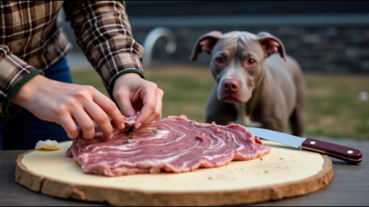 What ingredients should be avoided with steak for dogs?