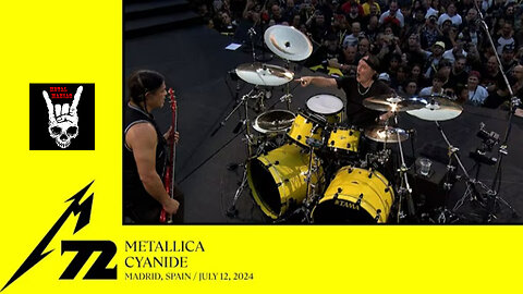 Metallica - Cyanide (Madrid Spain -July 12 2024)