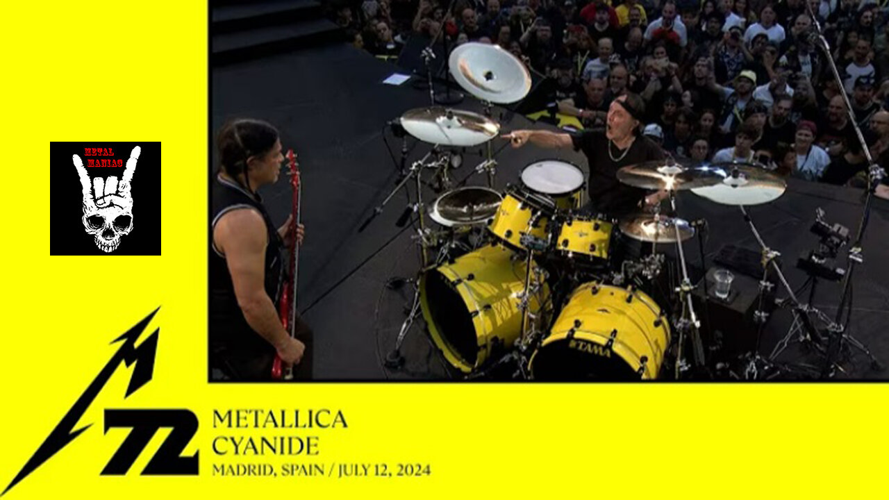 Metallica - Cyanide (Madrid Spain -July 12 2024)