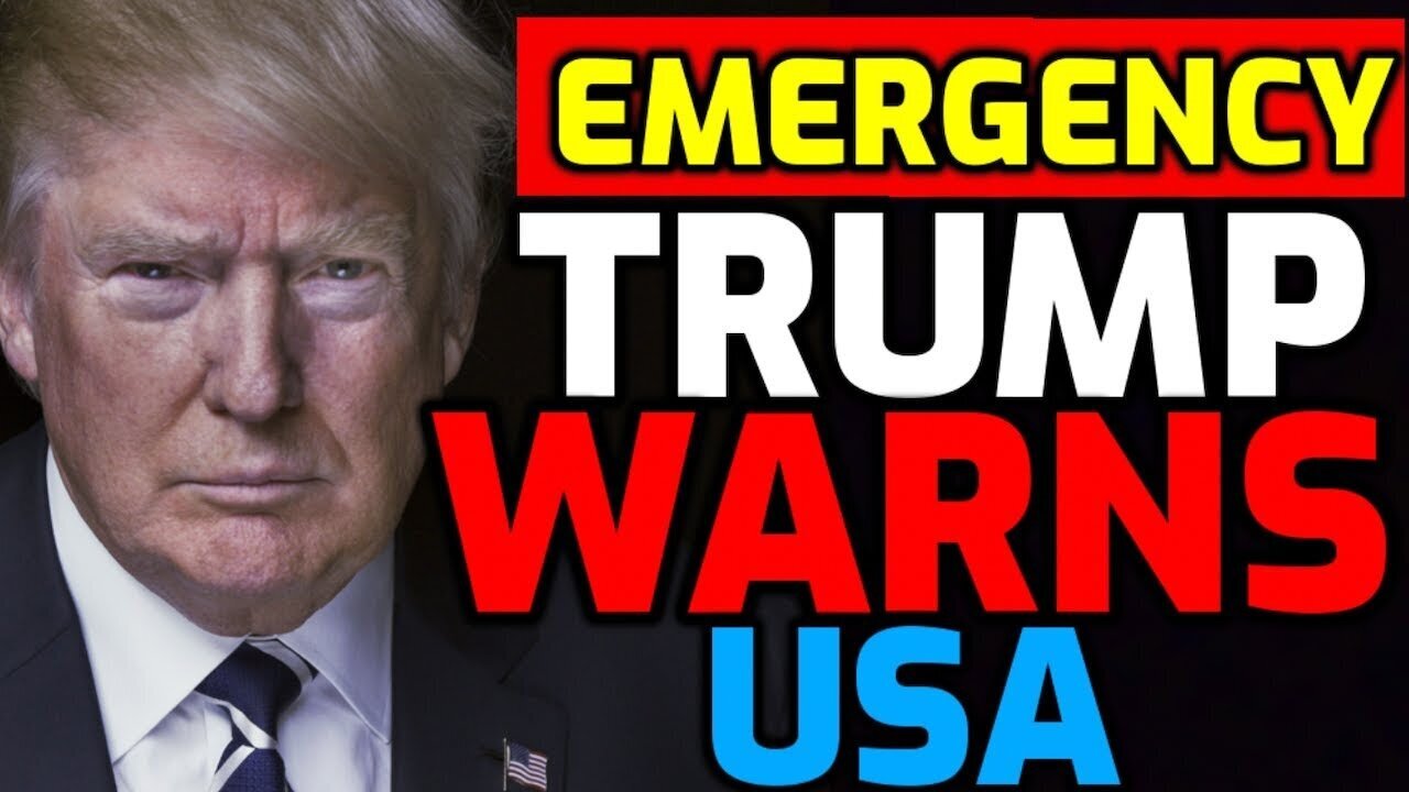 Trump Gives SCARY Warning Before JANUARY 20TH!