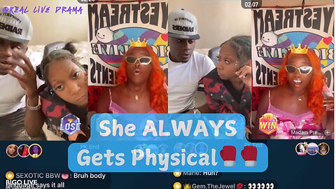 21 Bad B!tch Fights Finesse After Lining With Madam Lo