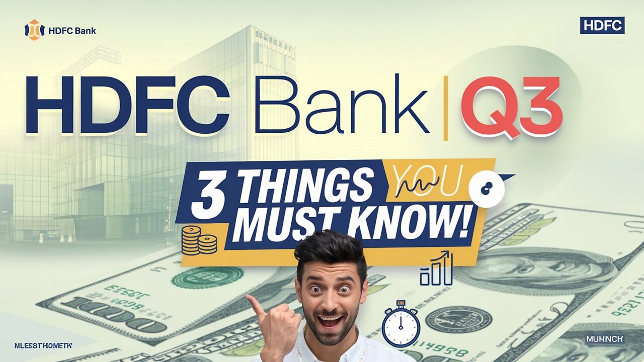 "HDFC Bank Q3: 3 things to know ahead of earnings | Finance Report💰📈"