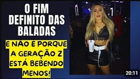 BALADAS DE BH ESTÃO NO FIM! ALGO JÁ PREVISTO AQUI! E A CULPA NÃO É DA GERAÇÃO Z QUE BEBE MENOS!