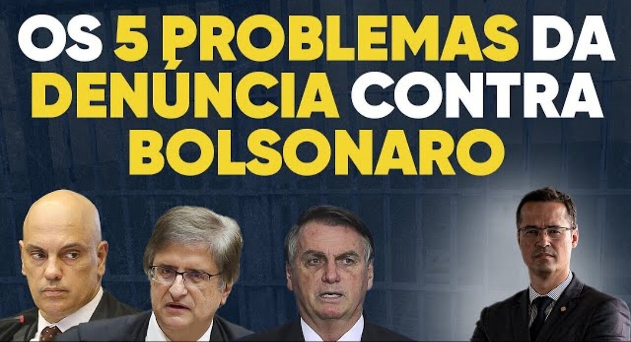 Os 5 problemas da denúncia da PGR contra Bolsonaro