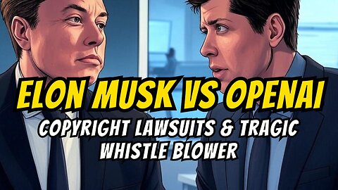 OpenAI Under Fire: From Musk's Departure to Whistleblower Tragedy and Copyright Controversies