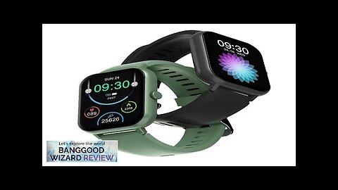 Awei H25 1.83inch HD Screen bluetooth Call Heart Rate Blood Pressure Blood Review