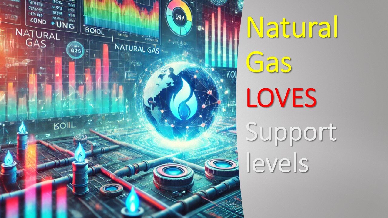 Natural Gas LOVES those support levels