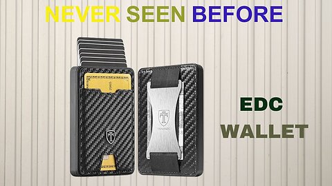 EDC Wallet || Smart EDC Gear & Gadgets