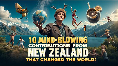 🌍2025 - '10 MIND-BLOWING CONTRIBUTIONS FROM NEW ZEALAND" THAT CHANGED THE WORLD✨