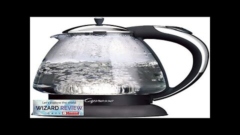 Capresso 259 Water Kettle 10" x 8.25" x 6.25" Polished Chrome Review