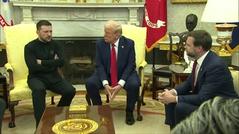 COMPLETE PRESIDENT TRUMP MEETING WITH ZELENSKYY