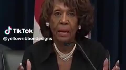 ＂We Don't Know WHAT ALL THEY HAVE ON US.＂ - Maxine Waters says