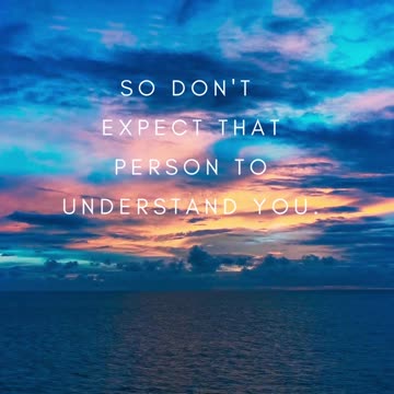 When someone tells you