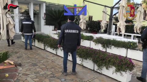 Latina - Associazione mafiosa, estorsione, usura. arrestate 8 persone (12.02.25)