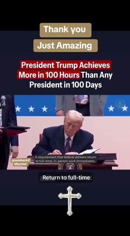 President Trump's First 100 hours