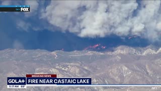 LIVE: Hughes Fire in California evacuations ordered.