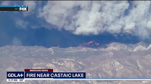 LIVE: Hughes Fire in California evacuations ordered.