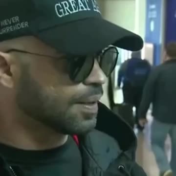 Enrique Tarrio after being released from prison: 'America's back’