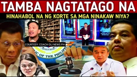 LAGOT NA! TAMBA NAGTATAGO NA? NATAKOT SA KORTE SUPREMA?