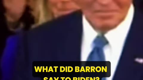What Did Barron Trump Say to Joe Biden?