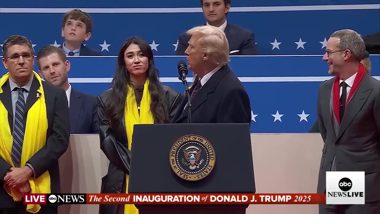 President Trump introduces Barron Trump: 'He knew the youth vote'