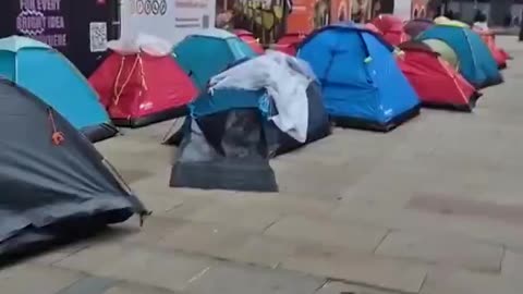 Migrant invasion in Manchester!