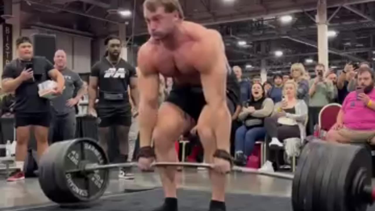 Shane Hunt’s INSANE 705lb Deadlift for 10 Reps 🔥💪