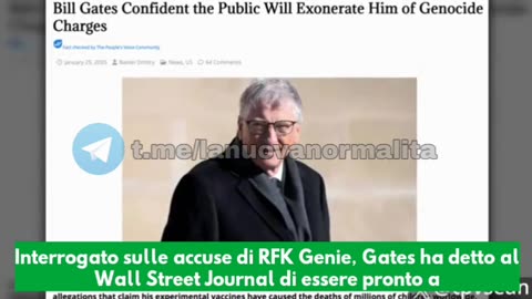 Putin chiede l'estradizione di Bill Gates per accuse di bioterrorismo ?