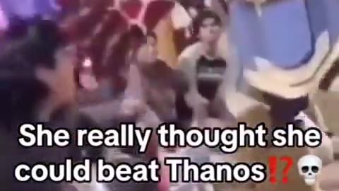 Thanos Slaps Slob