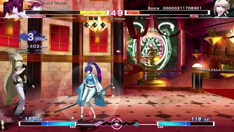 UNDER NIGHT IN-BIRTH ExeLate Yuzuriha and Waldstein Arcade Steam PC