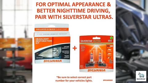 SYLVANIA - Headlight Restoration Kit