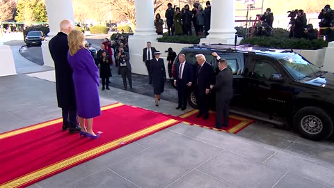 Trump 2025 Inauguration with first lady Melania Trump