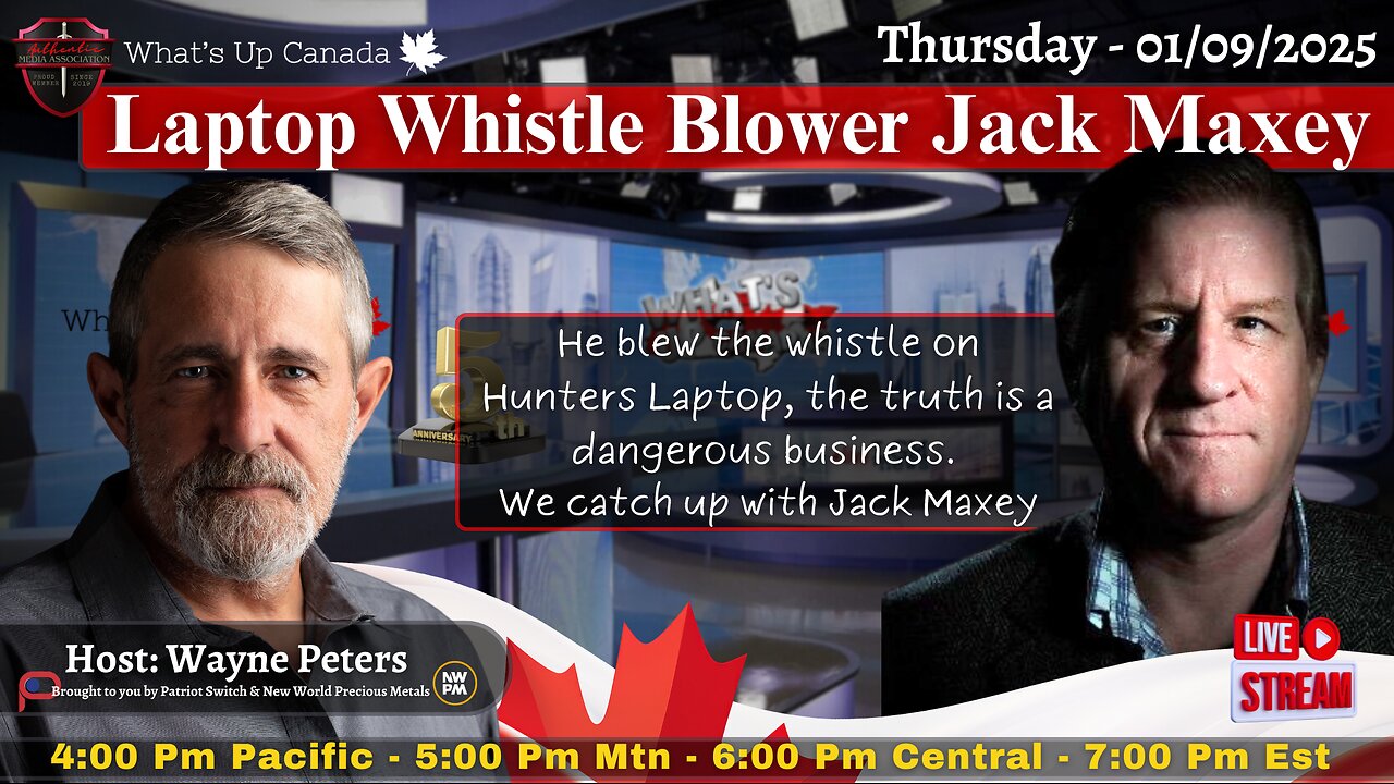 Laptop Whistle Blower Jack Maxey