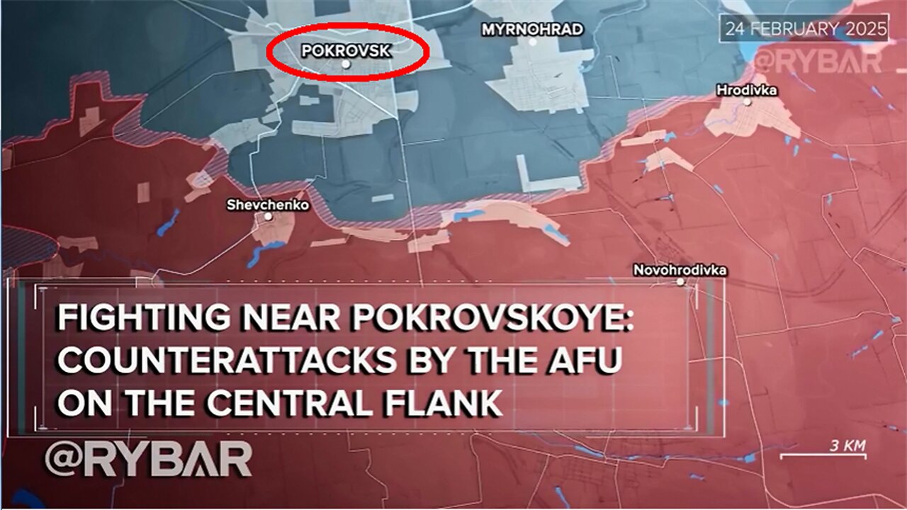 ►🚨▶⚡️🇺🇦⚔️🇷🇺 Rybar Review of the Battles near Pokrovskoye