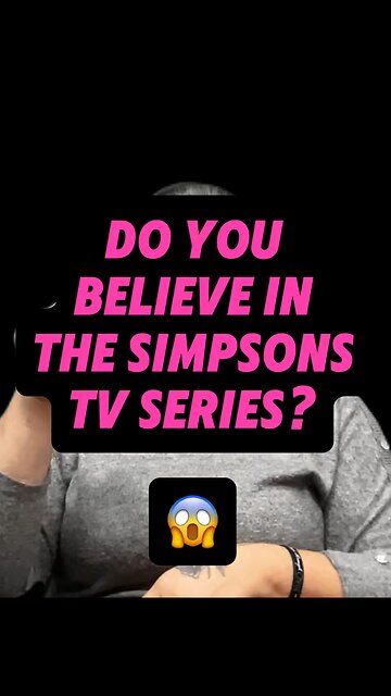 Do You Believe The SIMPSONS? 😱 #creepy #simpson #future #reveal #truth #lies