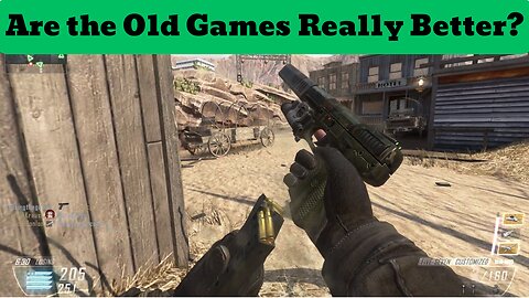 Are the Old Games Really Better?