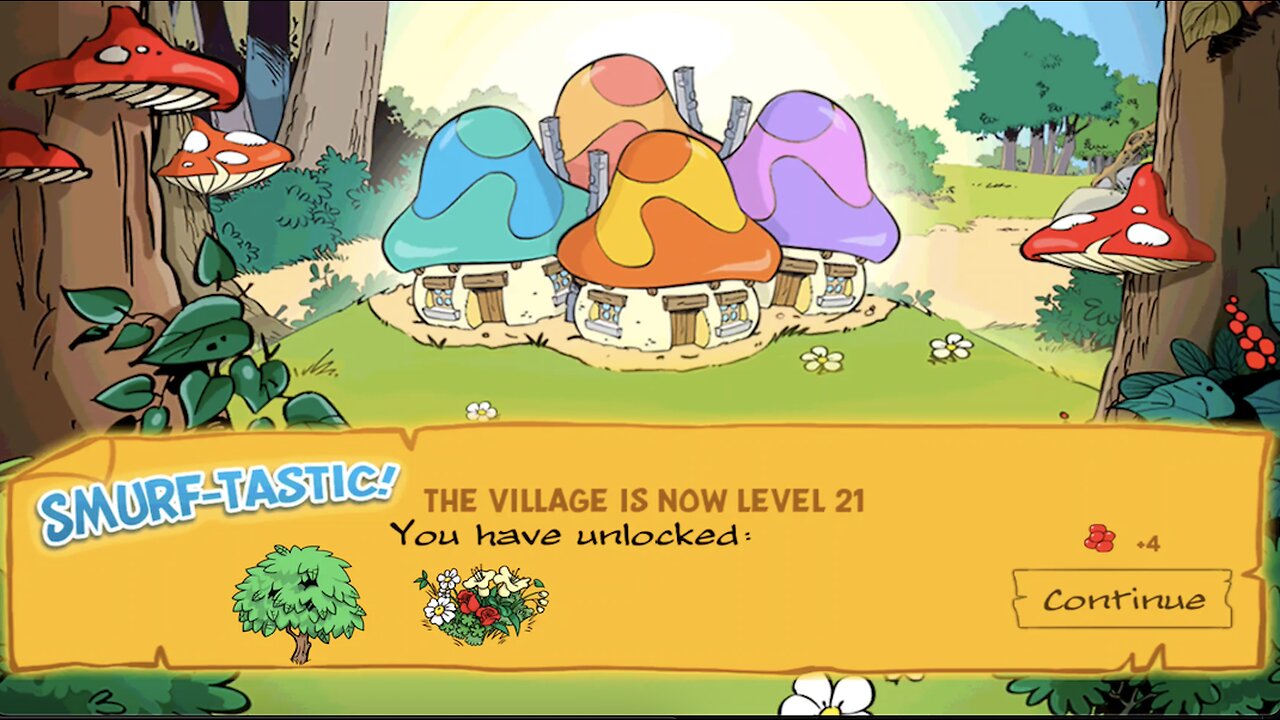 Smurf Village Leval 20 Gameplay