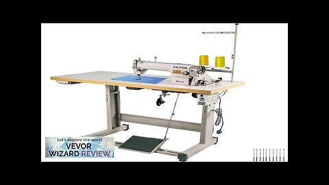 VEVOR Industrial Sewing Machine DDL8700 Lockstitch Sewing Machine with Servo Motor + Review