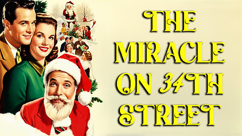 The Miracle on 34th Street (1955) | Full Movie | Macdonald Carey | Thomas Mitchell | Made-for-TV Remake