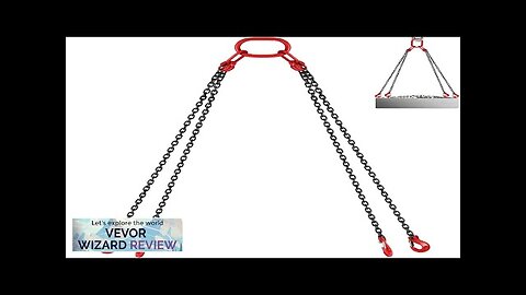 VEVOR 10FT Chain Sling 5/16 Inch X 10 FT Engine Lift Chain Review