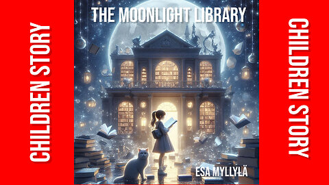 The MoonligThe Moonlight Library: A Magical Story for Kids (1.5 Min Audiobook) 🌙✨