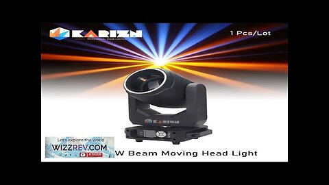 No Tax 1Pcs 200W LED Lyre Moving Head Light Beam Light Effect Review