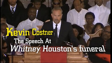 Kevin Costner - Speech at Whitney Houston's funeral | RayderMediaTV