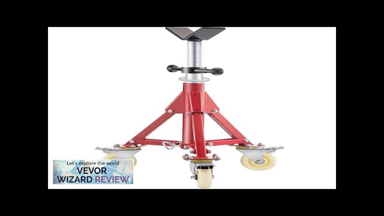 VEVOR Pipe Stand Pipe Jack Stand V Head Pipe Stand Adjustable Height Review