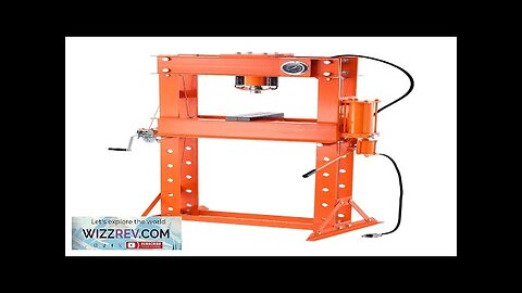 50 T Hydraulic Shop Press Hydraulic Press with Press Plate for Bending Review