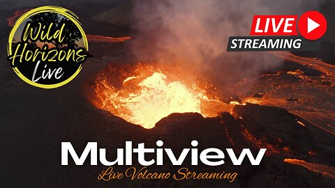 🔴 LIVE: Watch Volcanoes Erupt: Multiple Cameras