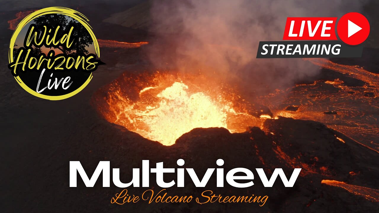 🔴 LIVE: Watch Volcanoes Erupt: Multiple Cameras