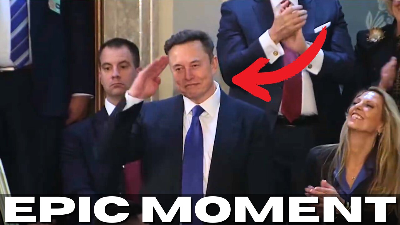 When Elon Musk Suddenly Appeared At Trump's Speech ...